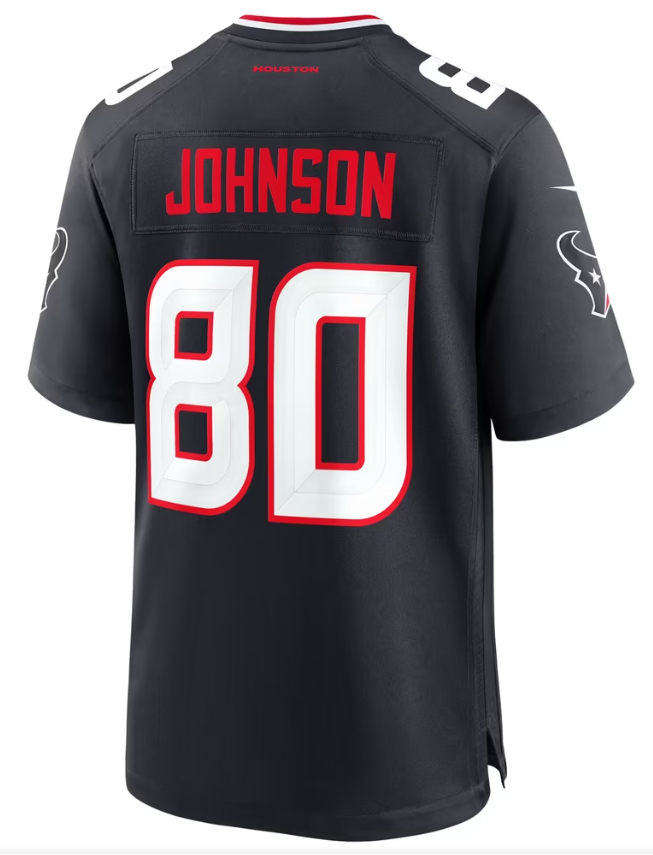 Men's Nike Andre Johnson Navy Houston Texans Team Retired Player Game Jersey