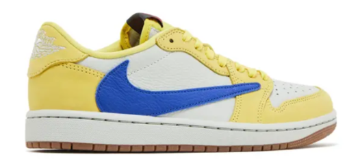 Travis Scott x Wmns Jordan 1 Retro Low OG SP 'Canary'