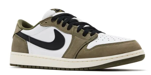 Jordan 1 Retro Low OG 'Medium Olive'