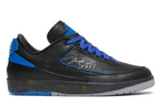 Off-White x Jordan 2 Retro Low SP 'Black Varsity Royal'