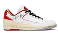 Off-White x Jordan 2 Retro Low SP 'White Varsity Red'