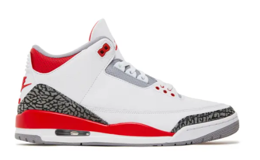 Jordan 3 Retro 'Fire Red' 2022