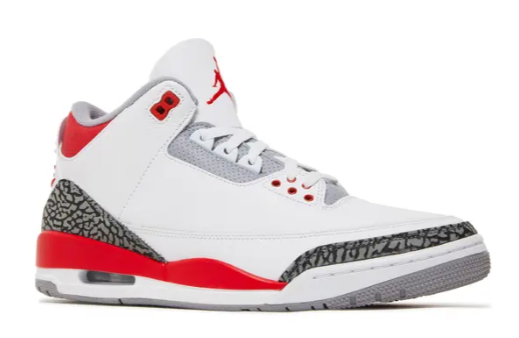 Jordan 3 Retro 'Fire Red' 2022