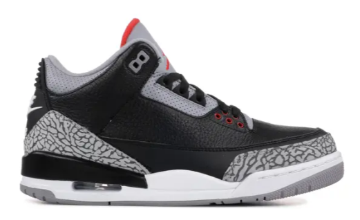 Jordan 3 Retro OG 'Black Cement' 2018