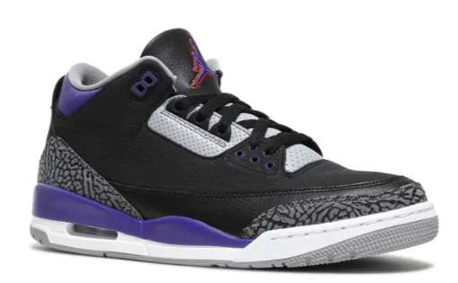 Jordan 3 Retro 'Court Purple'