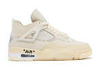 Off-White x Wmns Jordan 4 Retro SP 'Sail'