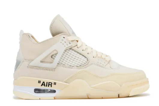 Off-White x Wmns Jordan 4 Retro SP 'Sail'