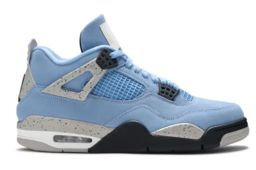 Jordan 4 Retro 'University Blue'