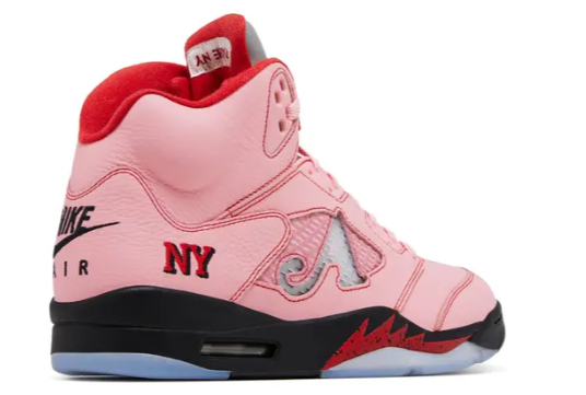 Awake NY x Jordan 5 Retro 'Boro - Arctic Pink'