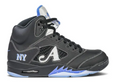 Awake NY x Jordan 5 Retro 'Boro - Racer Blue' Sample