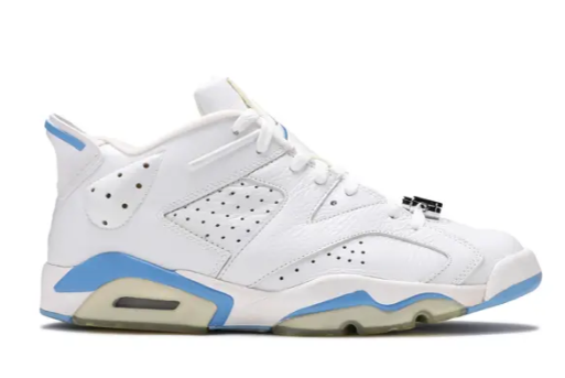 Jordan 6 Retro Low 'University Blue'