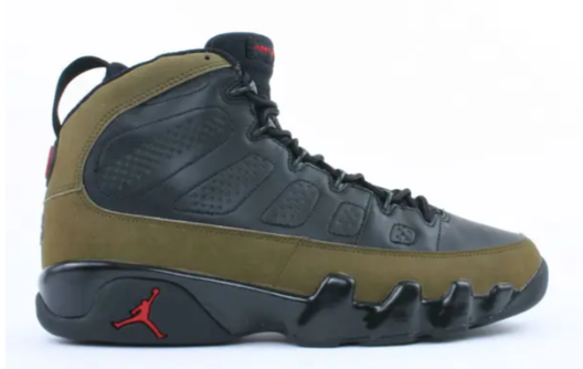 Jordan 9 Retro 'Olive' 2002