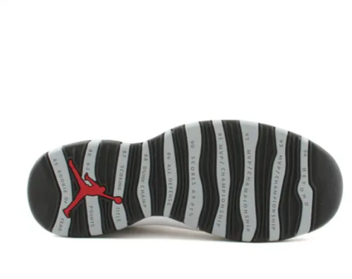 Jordan 10 Retro 'Steel' 2005