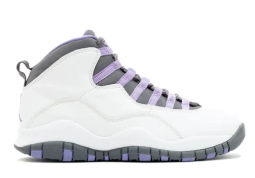 Wmns Jordan 10 Retro 'White Medium Violet'