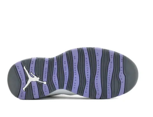 Wmns Jordan 10 Retro 'White Medium Violet'