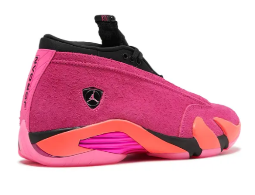 WMNS JORDAN 14 RETRO LOW 'SHOCKING PINK'
