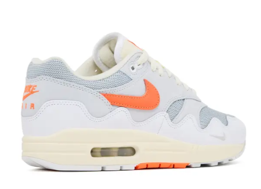 Patta x Air Max 1 'White Pure Platinum'