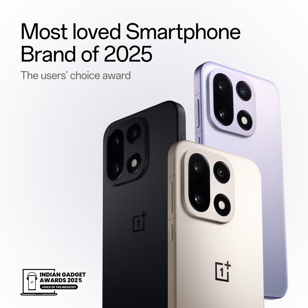 OnePlus 15 | 12GB+256GB | Ultra Violet | India's First Snapdragon® 8 Elite Gen 5 | 7300mAh Battery | Personalised AI | Game-Changing 165Hz Display | Triple 50MP Camera with 4K 120fps Dolby Vision