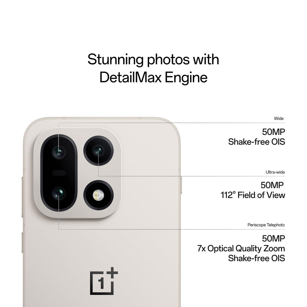 OnePlus 15 | 12GB+256GB | Ultra Violet | India's First Snapdragon® 8 Elite Gen 5 | 7300mAh Battery | Personalised AI | Game-Changing 165Hz Display | Triple 50MP Camera with 4K 120fps Dolby Vision