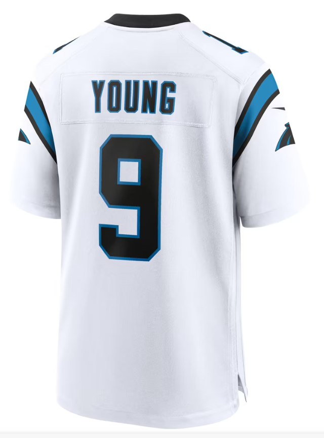 Men's Nike Bryce Young White Carolina Panthers Game Jersey