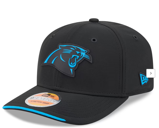 Men's New Era Blue Carolina Panthers 2026 Sideline 9SEVENTY Adjustable Hat