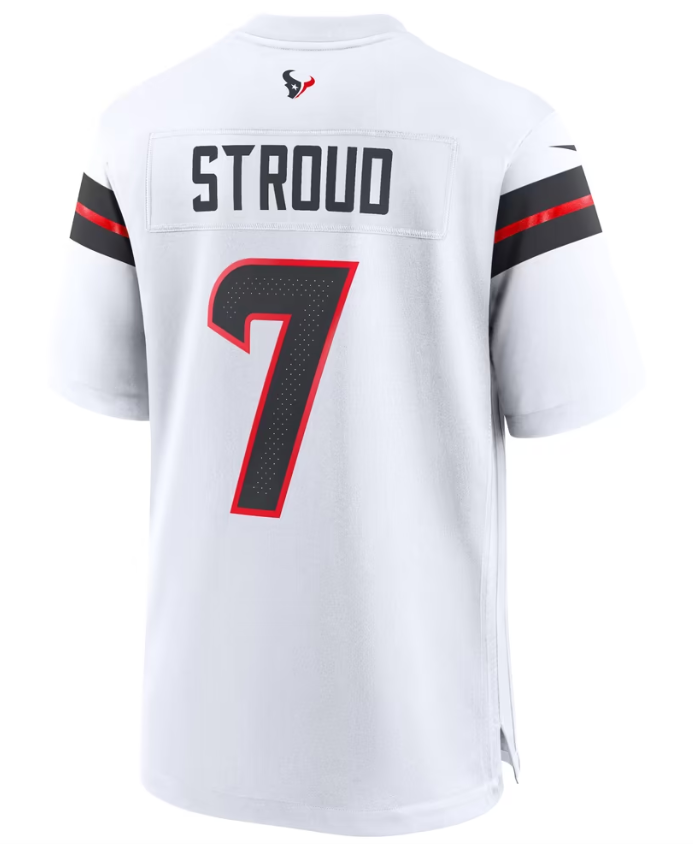 Men's Nike C.J. Stroud White Houston Texans Game Jersey