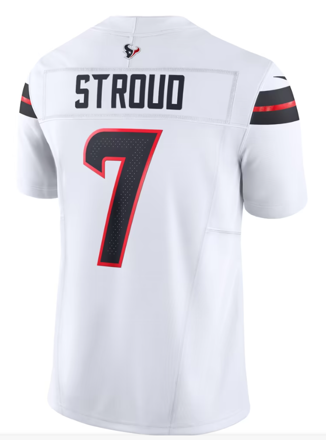 Men's Nike C.J. Stroud White Houston Texans Vapor F.U.S.E. Limited Jersey