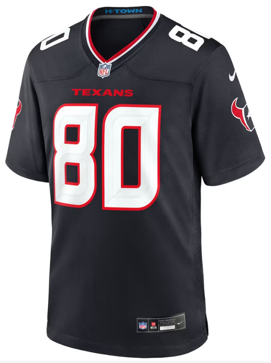 Men's Nike Andre Johnson Navy Houston Texans Team Retired Player Game Jersey